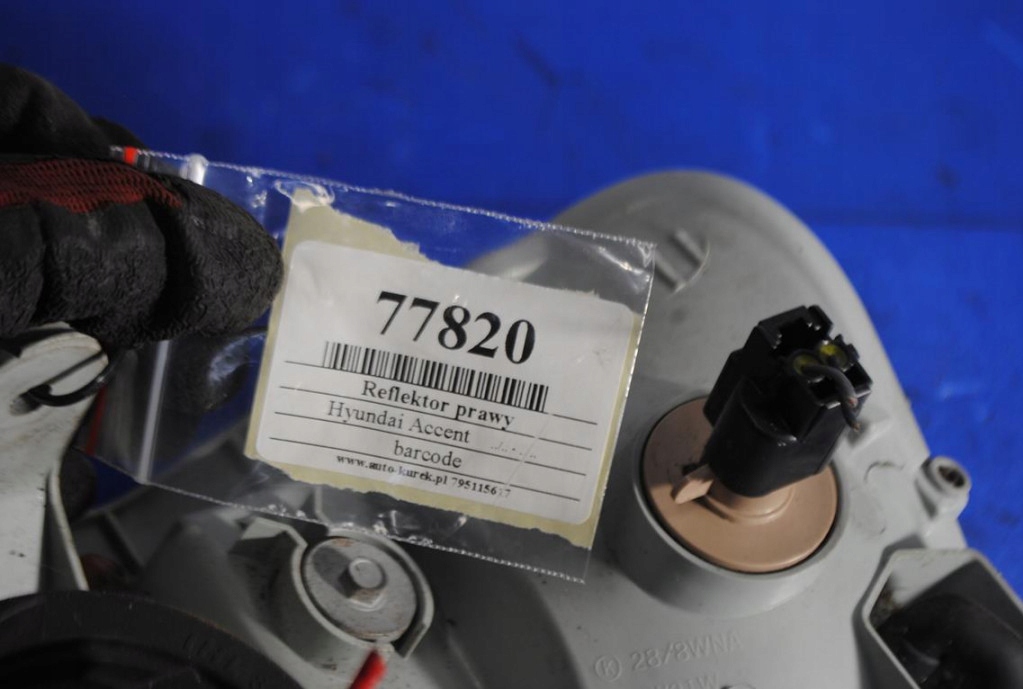 фото №5, Hyundai accent фара правий