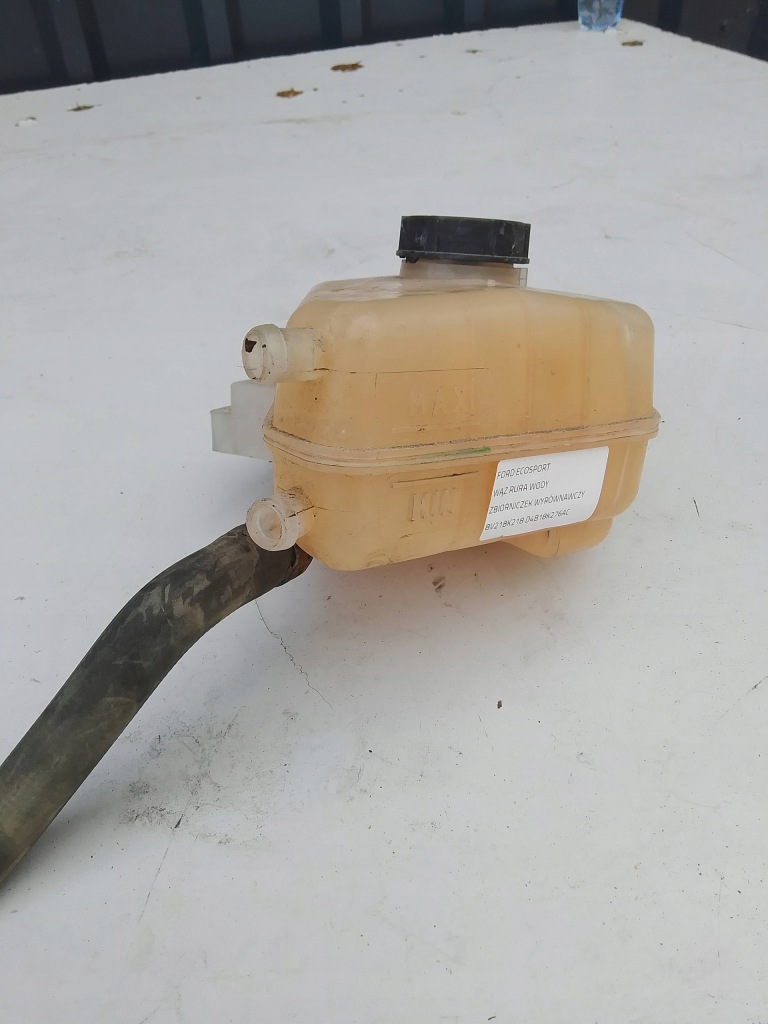 фото №3, Ford ecosport бачок розширювальний wąż труба wody 8v218k218 d4b18k276ac