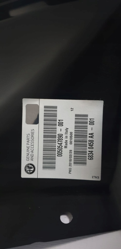 фото №3, Підсилювач заднього крила alfa romeo giulia 68340458aa