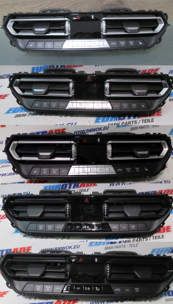 фото №1, Bmw f40 f44 панель кондиционера кондиционер разные