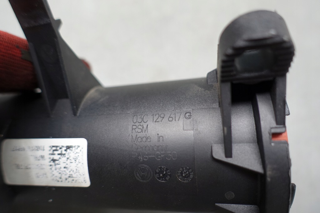 фото №6, Vw beetle 5c 1.4 tsi труба шланг повітря