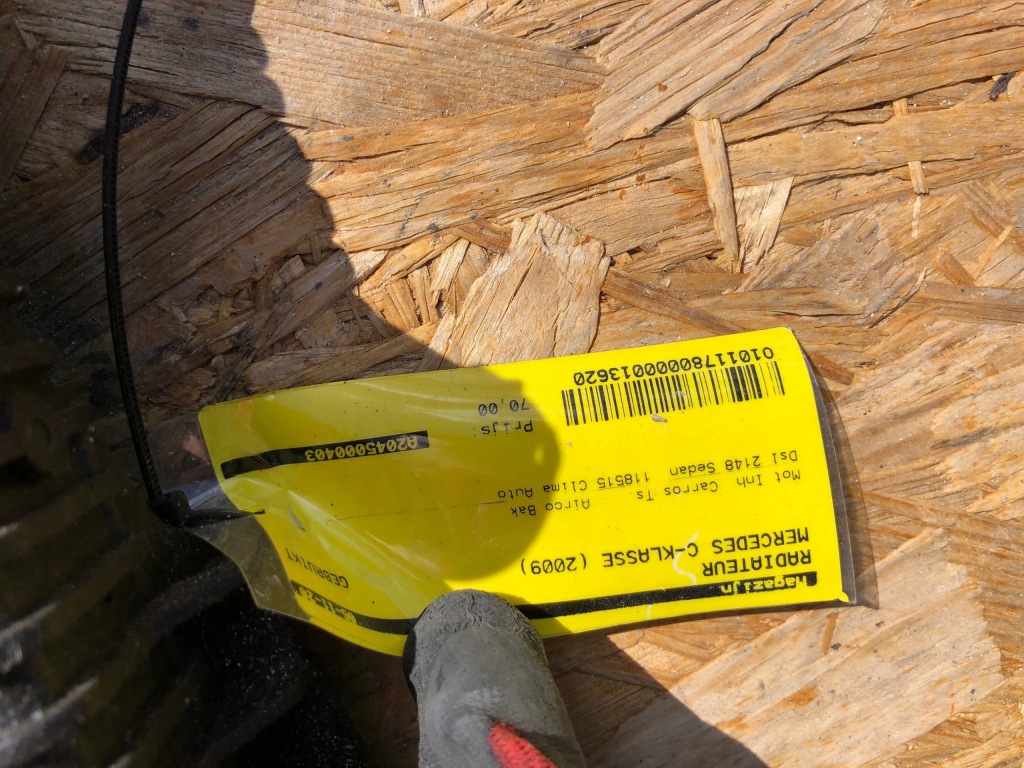 фото №3, Радіатор wody mercedes c klasa w204 glk автоматична коробка передач