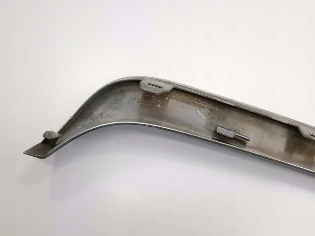 фото №8, Renault scenic 3 lift - средняя молдинг декоративная бампера перед - хром