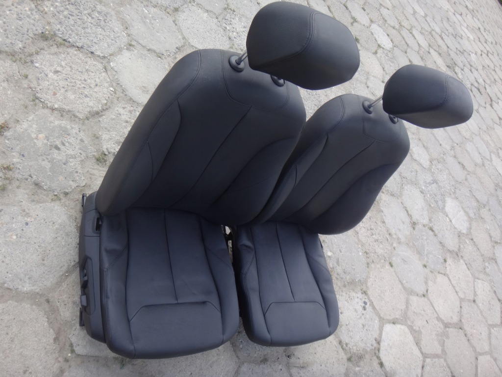 фото №5, Комплект сидіння сидіння заднє сидіння шкіра bmw f30 з підігрівом перед задня