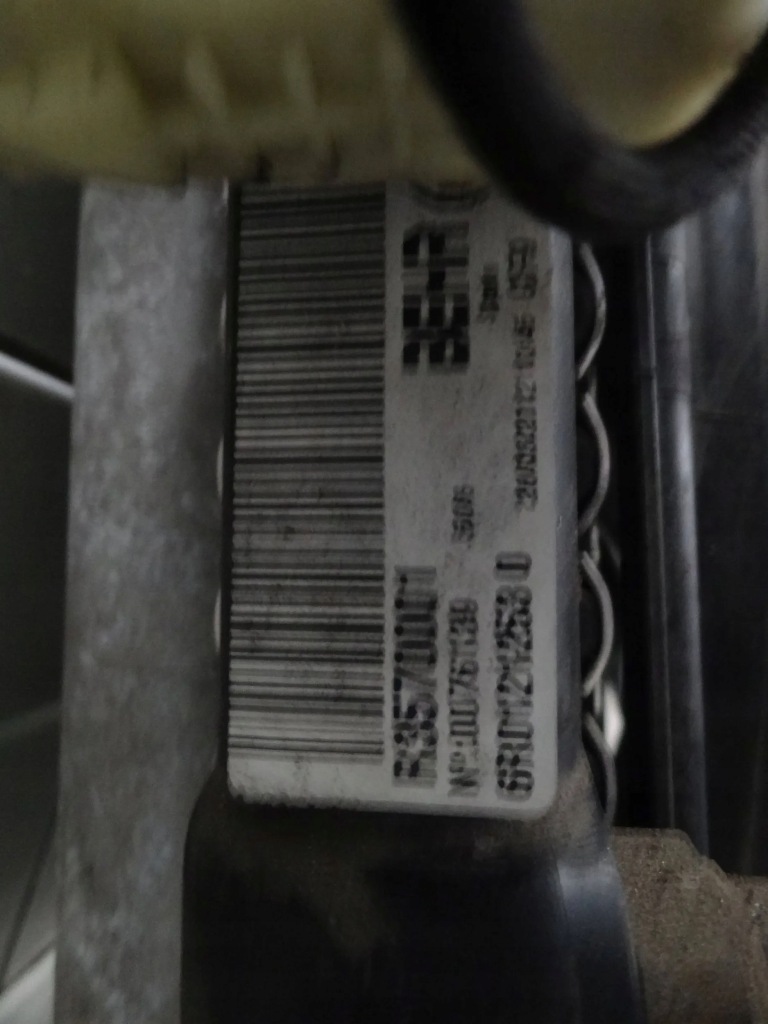 фото №7, Vw polo 6r v 2012 1.2 b комплект радіатор з вентилятор 6r01212530