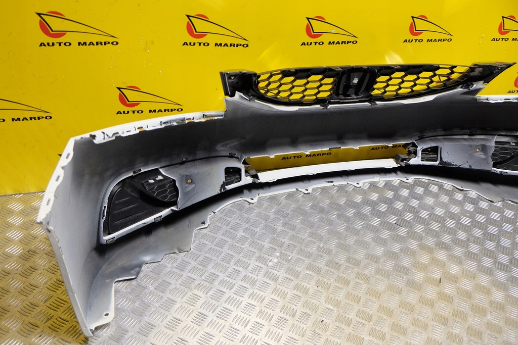 фото №13, Honda civic sedan 2013- бампер перед решётка радиатора usa