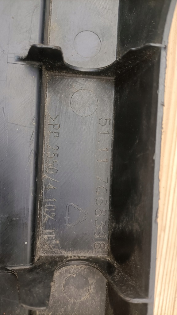 фото №3, Mini cooper r52 r53 решётка бампера перед средняя 51117068396 k132/29