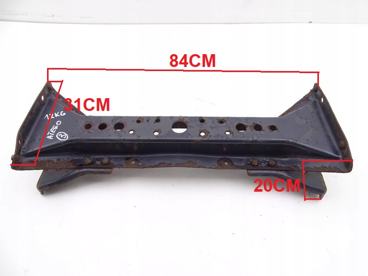фото №6, Mercedes atego 98-04 балка рами 17,5