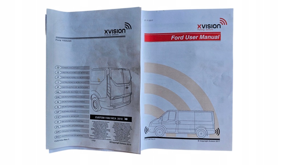 Жгут электропроводка датчиков парковки xvision ford custom рестайлинг  1935220 оригинал Цена