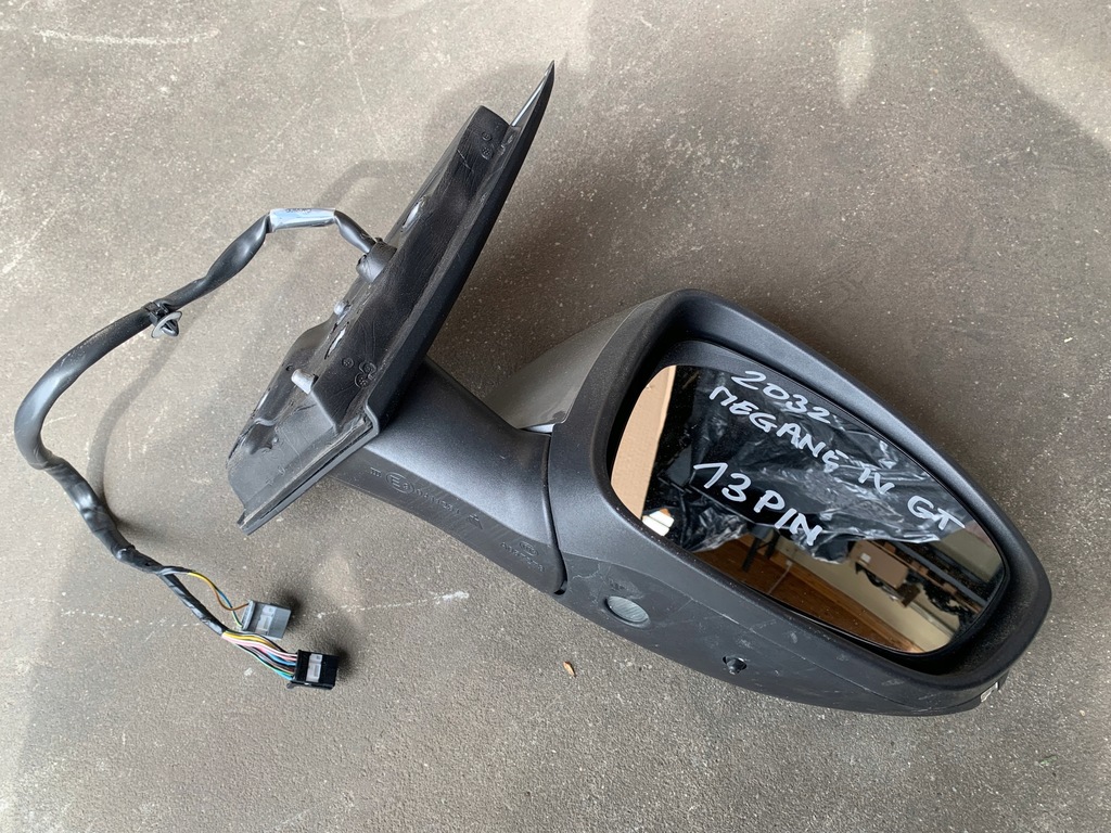 фото №9, Renault megane iv gt дзеркало праве 13 pin europa