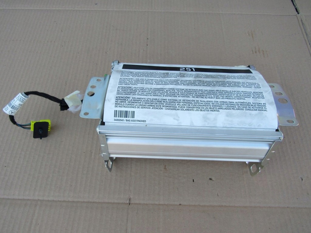 фото №1, Mercedes w164 ml подушка повітряна пасажира