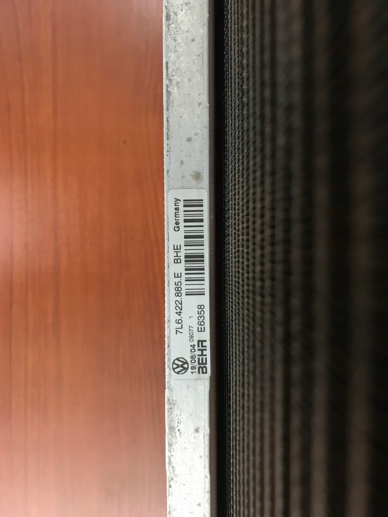 фото №14, Комплект радиатор vw touareg, porsche 7l0 121 253