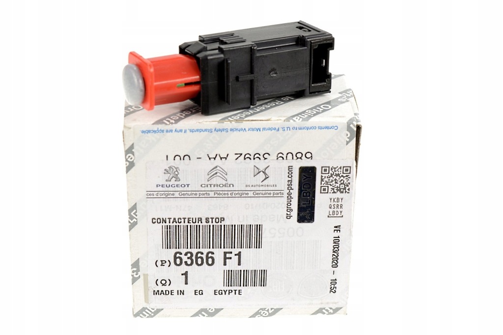 фото №1, Вимикач датчик стоп стоп-сигнал fiorino qubo grande punto оригінал