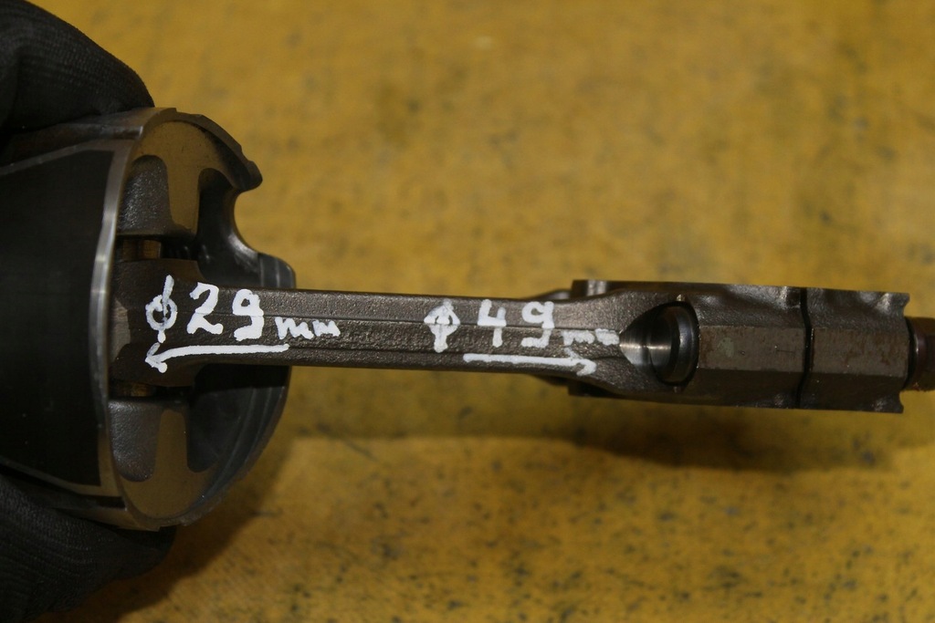 фото №6, Поршень поршни шатун zafira b 1.7 cdti a17dtr p899