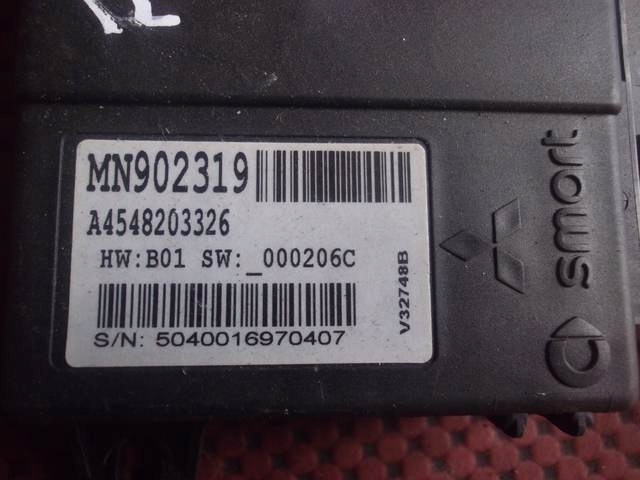 фото №3, Модуль блок управления 1.1 smart forfour i mn902319