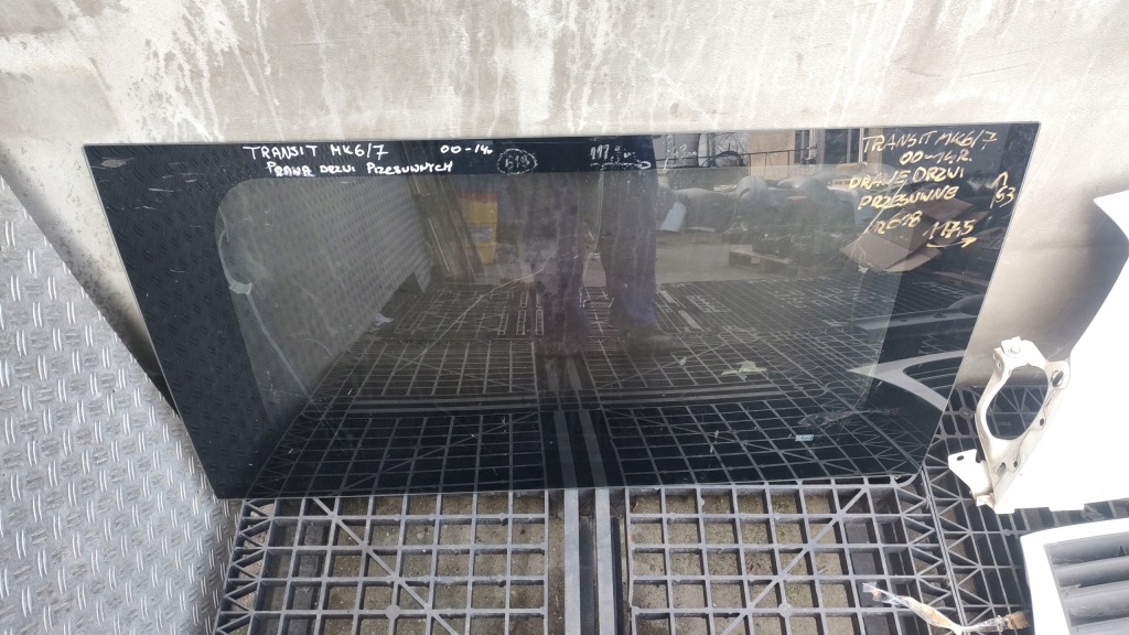 фото №1, Ford transit mk6 mk7 00-14r стекло дверь сдвижные bok