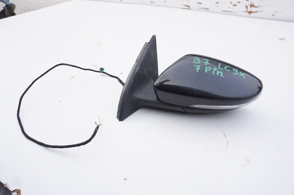 фото №1, Дзеркало ліва volkswagen passat b7 lc9x 7 pin
