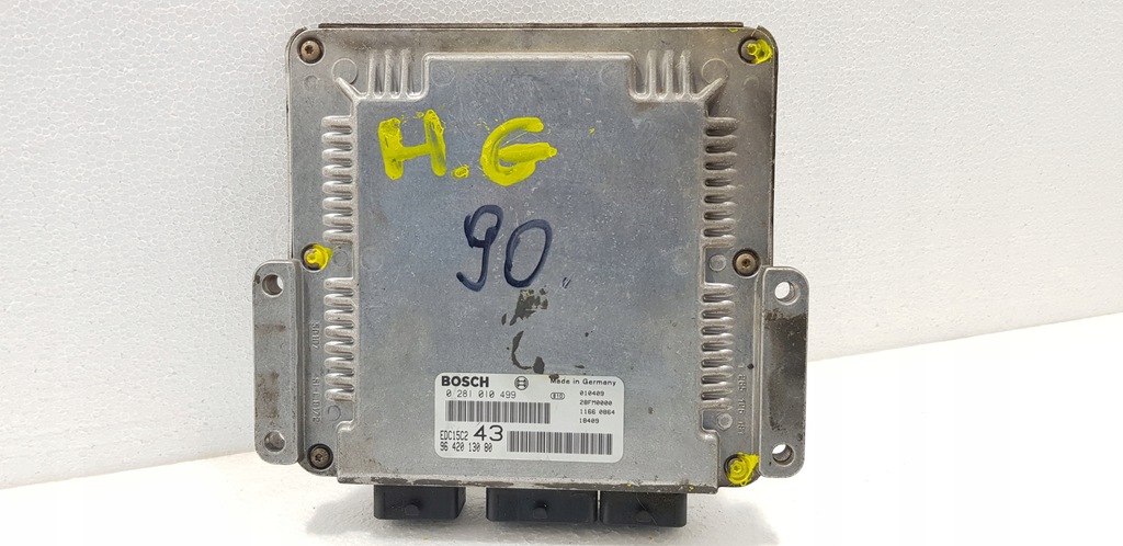 фото №1, Citroen xsara 2.0 hdi бортовой компьютер двигателя rhy #90