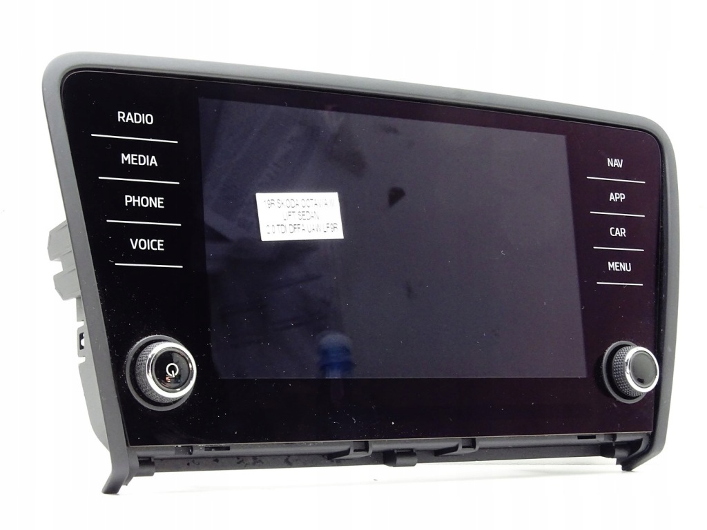 фото №1, Дисплей екран навігації радіо navi skoda octavia iii 5e0919605m