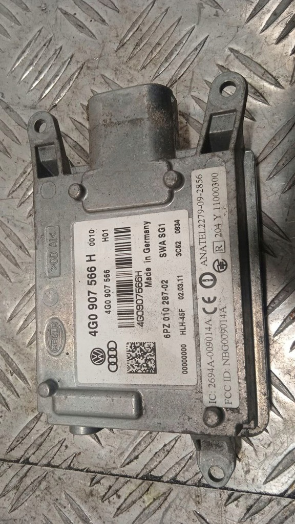 фото №1, Audi a7 s7 4g 2012 модуль мертвого pola 4g0907568h