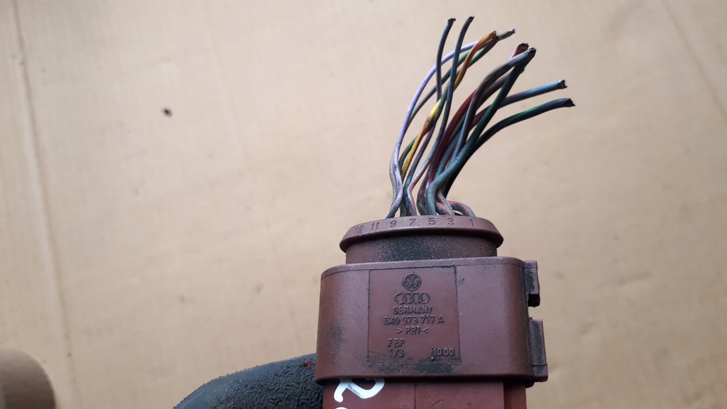 фото №11, S4 b8 штекер колодка соединитель 6x0973717a a5 q5 a6