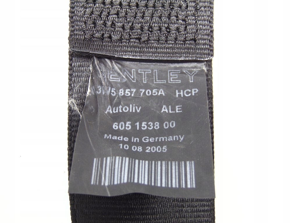 фото №3, Pas безопасности левый перед bentley continental