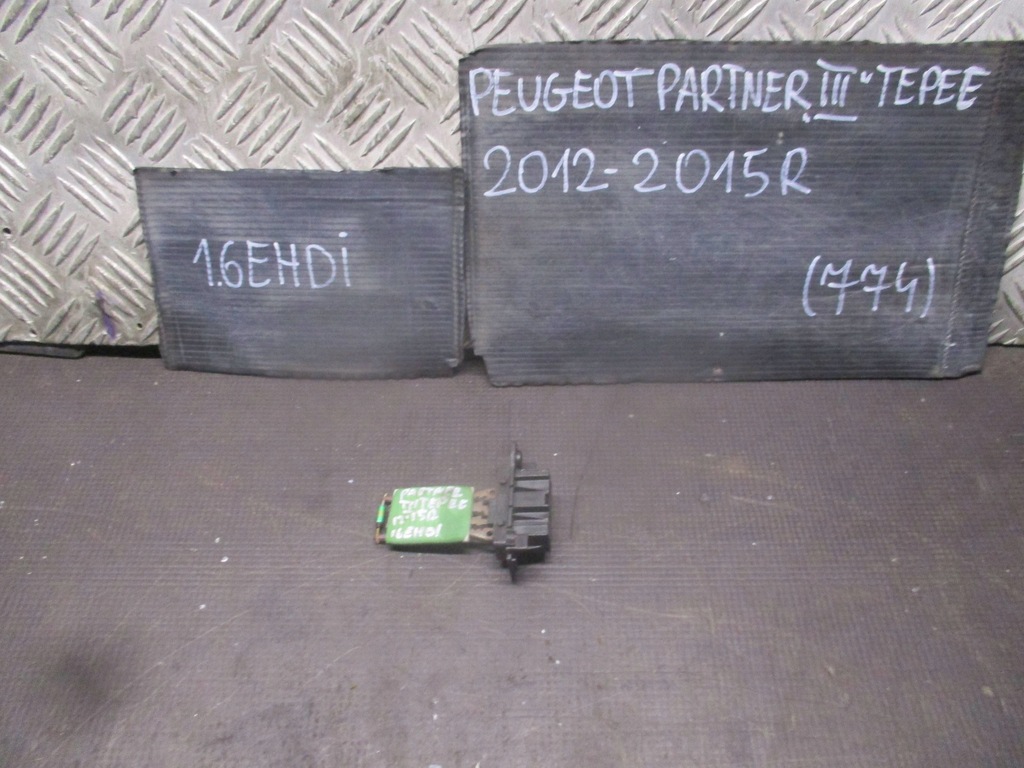 фото №1, Резистор вентилятор peugeot partner iii tepee 12-15r