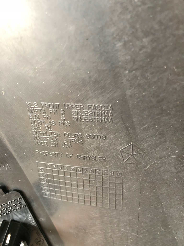 фото №8, Бампер перед jeep cherokee kl