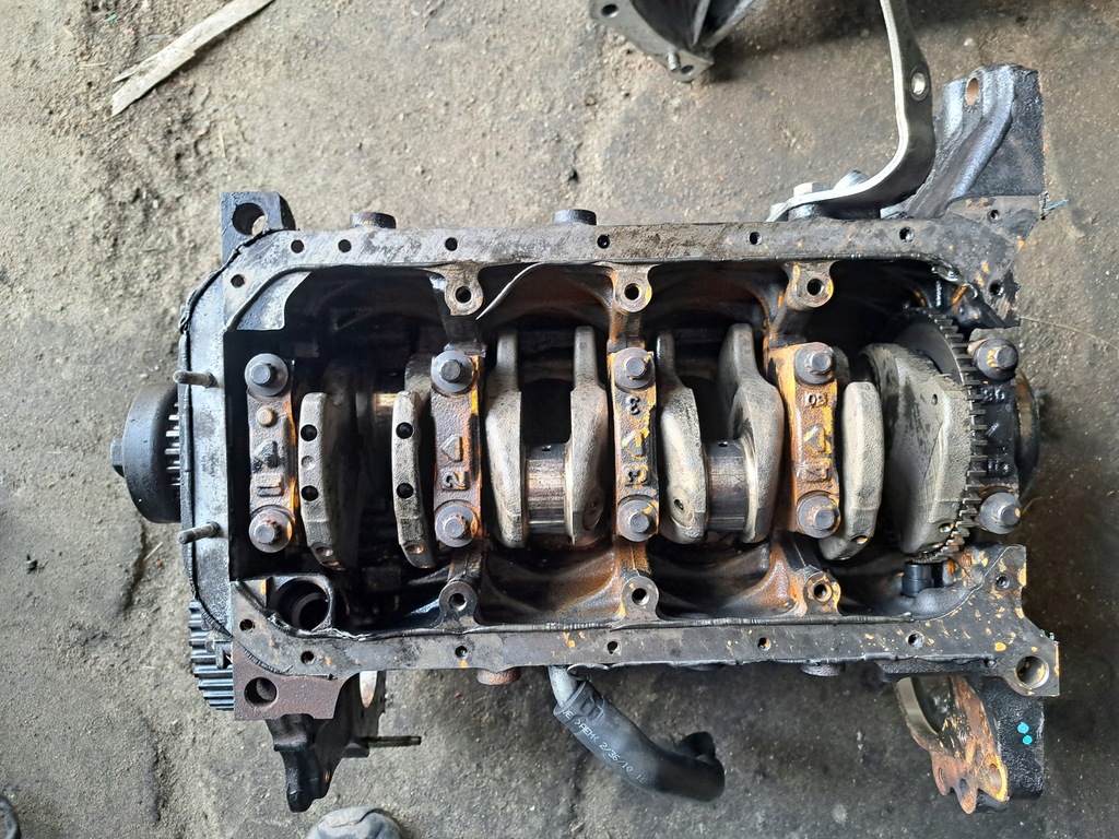 фото №6, Блок dół двигателя wał коленчатый комплект astra j zafira mokka 1.7 cdti a17dtr