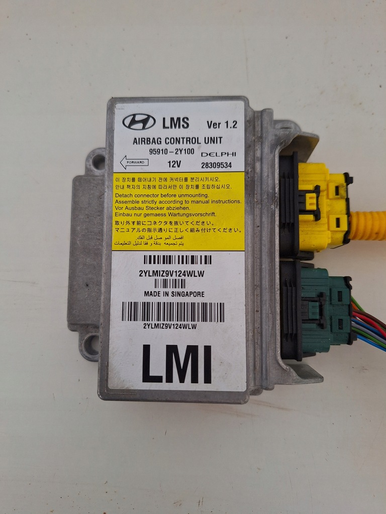 фото №1, Датчик подушок подушка безпеки hyundai ix35 95910-2y100