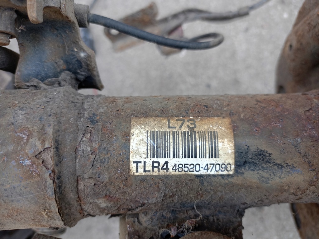 фото №8, Поворотний кулак перед лівий toyota prius iii 1.8 гібрид