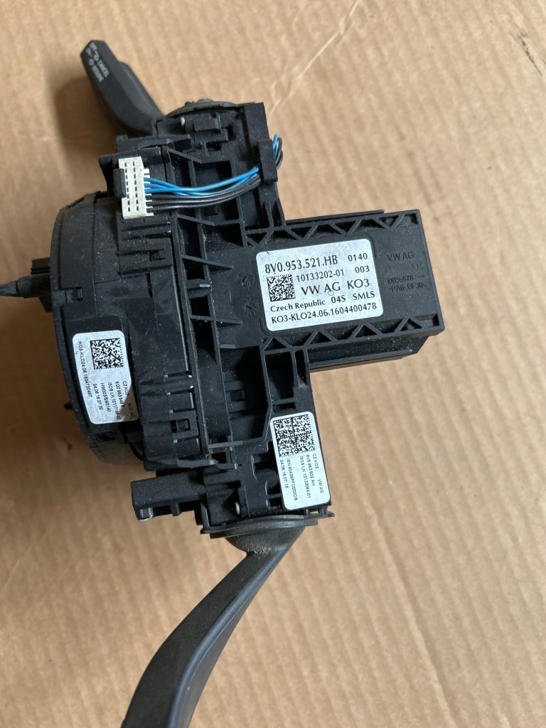 фото №4, Audi a3 8v перемикач комбінований стрічка 8v0953521hb