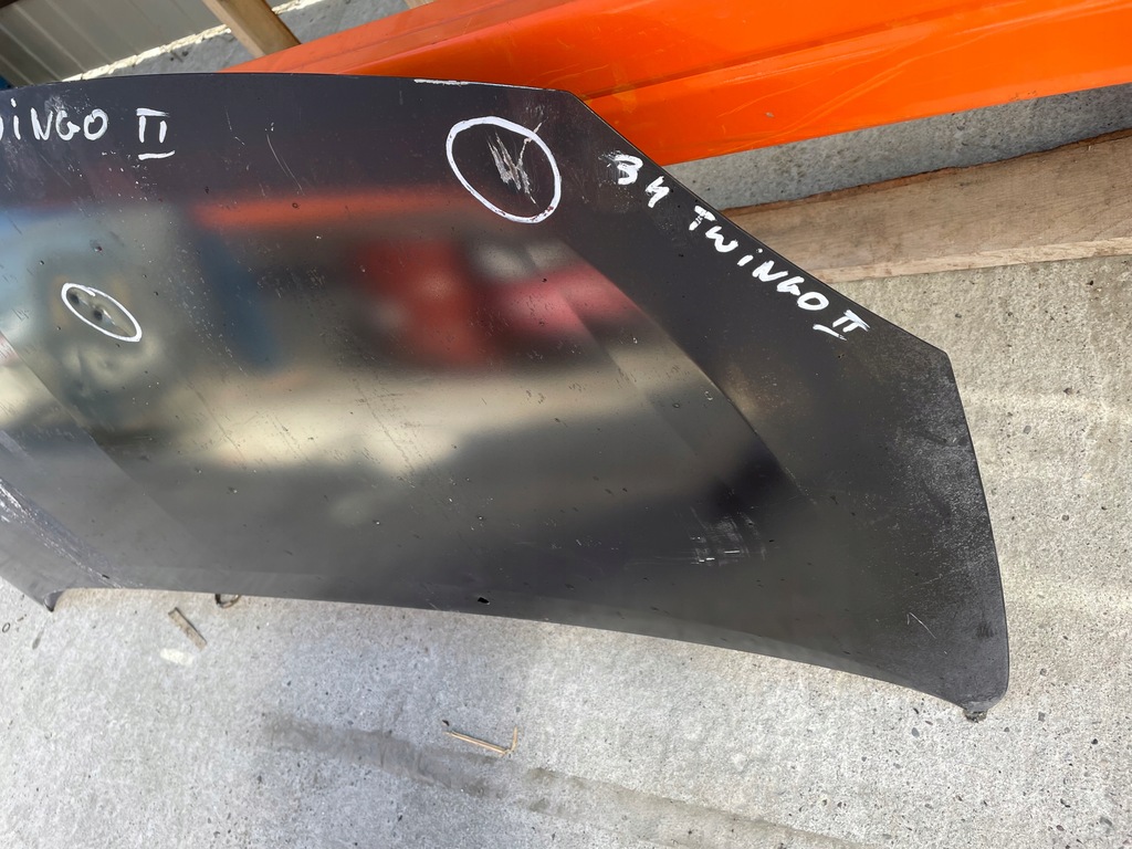 фото №4, Капот крышка двигателя renault twingo ii