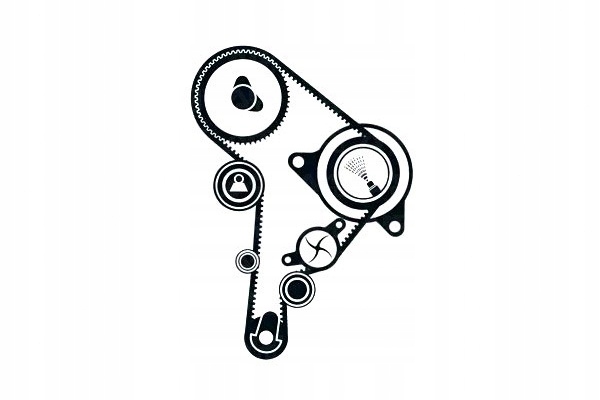 фото №2, Комплект - набор ремень распределительного вала skf 03l109244d 741