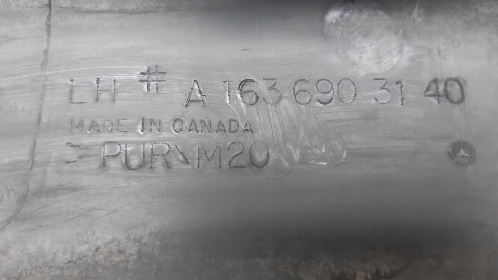 Mercedes ml a 163 порог накладка молдинг amg Доставка