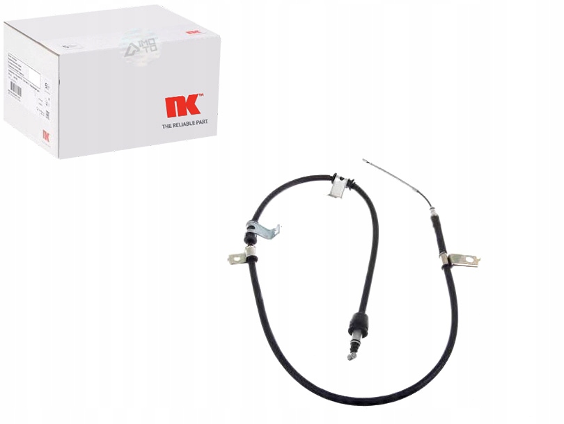 фото №1, Nk903433 трос ham. ручний. hyundai задня getz 02-09 l