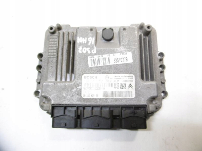 фото №6, Peugeot 307 бортовий комп'ютер 1,6hdi 9653202680 0281011090