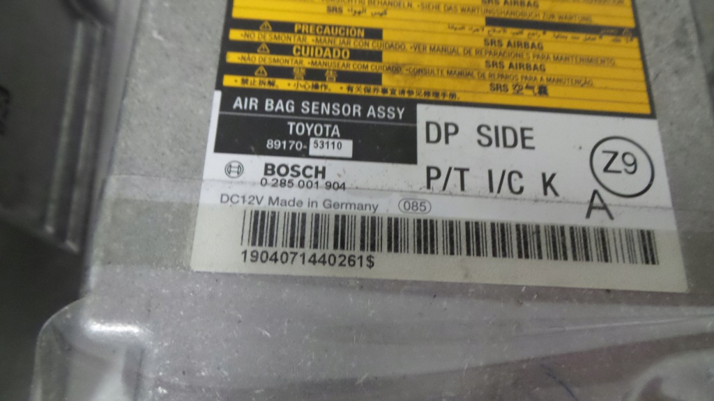 фото №4, Датчик подушка безопасности lexus is220 89170-53110 is250