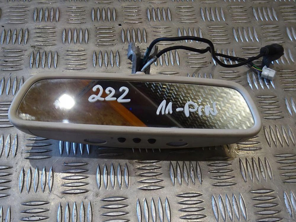 фото №5, Mercedes w222 s-klasa long дзеркало внутрішнє корпус 11 pin