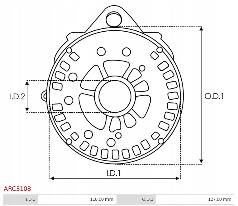 фото №3, Диодный мост диодный генератора arc3108