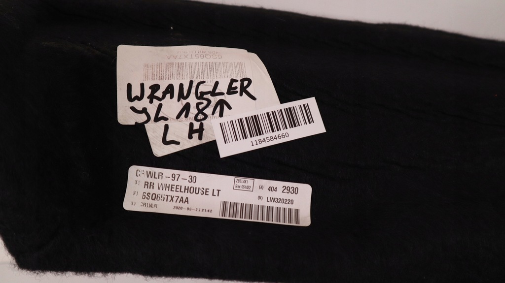 фото №8, Jeep wrangler jl 18- обшивка багажника лівий 6sq65tx7aa