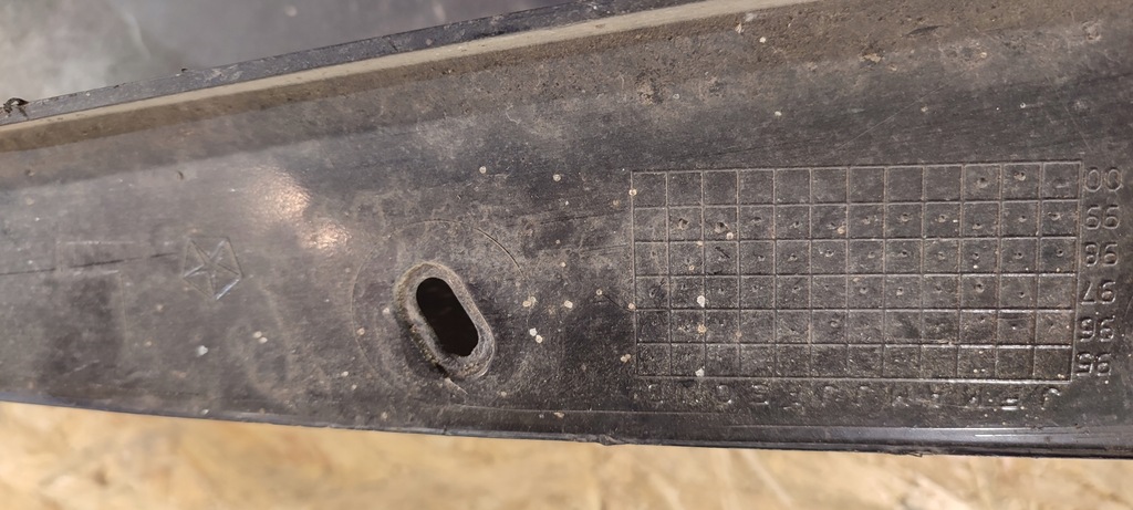 фото №7, Jeep wrangler ii tj молдинг крыла левый перед крыло подкрылок