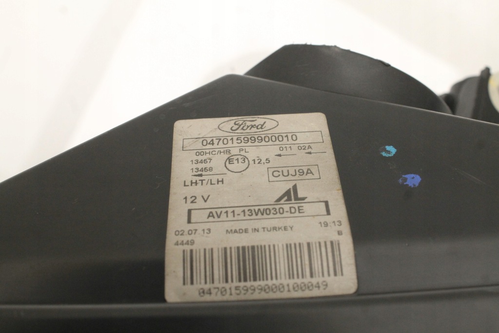 фото №13, Ford b-max 2012r- фара левый лампа левая передняя перед