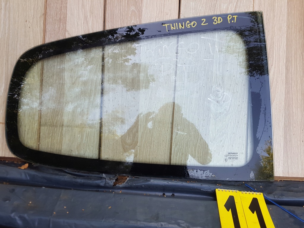 фото №1, Renault twingo 2 ii 3d скло кузовна правий задня