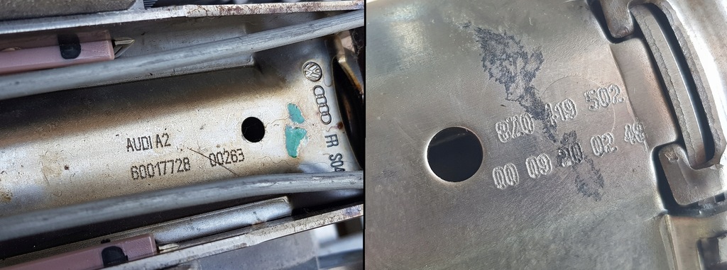 фото №16, Колонка + регулювання керма / audi a2 99-05 / справна 8z0419502