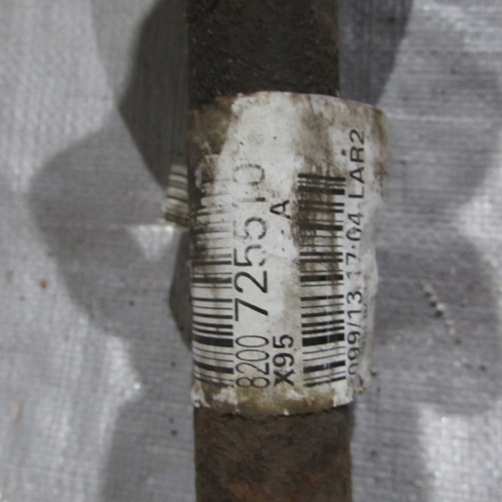 Приводной вал приводная левая renault megane 3 8200725510 в Украине