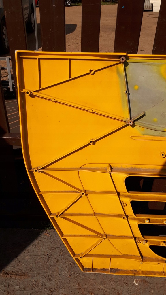 фото №8, Капот решётка радиатора iveco stralis i 02-07 жёлтая 4+/5pń