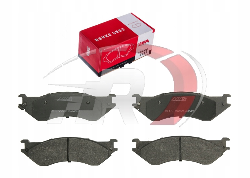 фото №1, Dodge durango 2003-2006 гальмівні колодки гальмівні перед