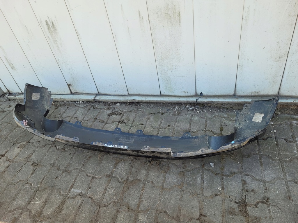 фото №10, Mazda 3 iv bp 19- спойлер накладка бампера заднього задня дифузор bckn-50222