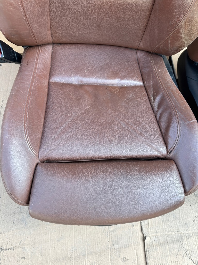 фото №4, Bmw 1 e87 сиденья заднее сиденье обшивки комплект коричневый bardzo ładne 3 дверь